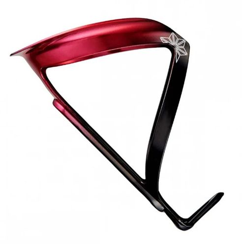Supacaz-Porte-Bouteille En Alliage D'aluminium Pour Vélo De Route Et Vtt,Porte-Gobelet Coloré,Nickel É,États-Unis - Type Rouge Noir Dégradé Gris