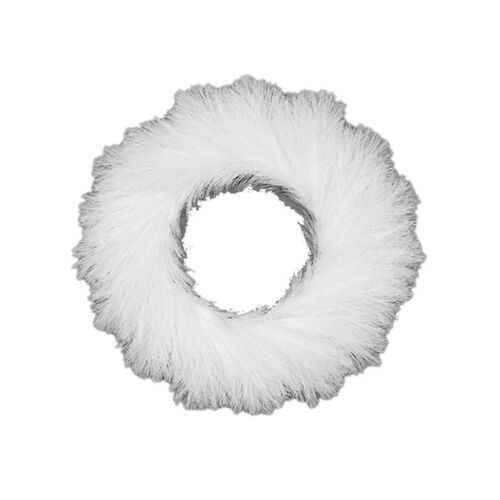 Fausse Couronne de Pampa, 20.86In Couronne artificielle d'ornement mural circulaire pour décor moderne de Style Boho loin