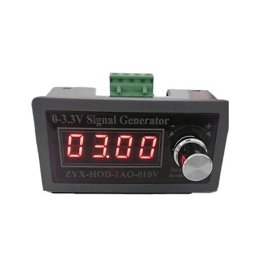 Simulateur analogique de tension réglable 0-3.3V 5-10V Générateur de signal de tension Sources de signal Signal PLC