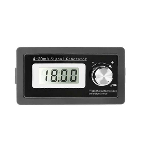 Nouveau générateur de signaux de courant à 2 fils 4-20MA Générateur de boucle de courant monté sur panneau 4 à 20MA Simulateur