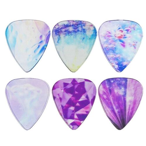 Médiators Transparents, Médiators De Guitare, Guitare Folk, , Pics Transparents De Couleur Personnalisés C