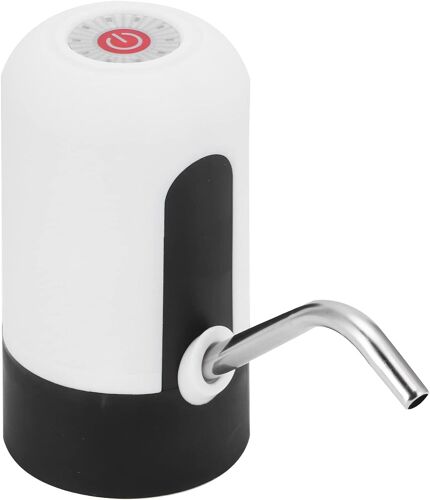 Blanc - Distributeur D'eau À Pompe 1 Pièce, Distributeur D'eau Automatique Portable, Bouteille Rechargeable Universelle De 2 À 5 Gallons, Convenant À Toutes Les Tailles De Bouteilles Pour Une Utilisat