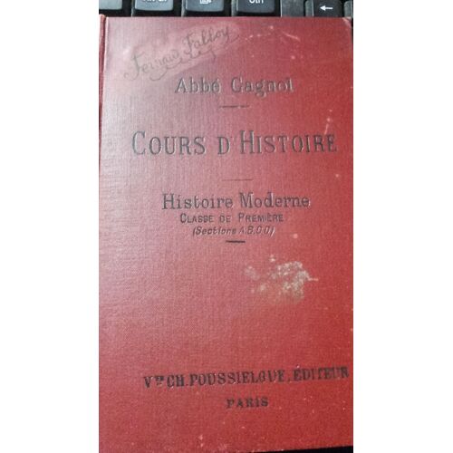 Cours D'histoire (Classe De Premiere A,B,C,D)
