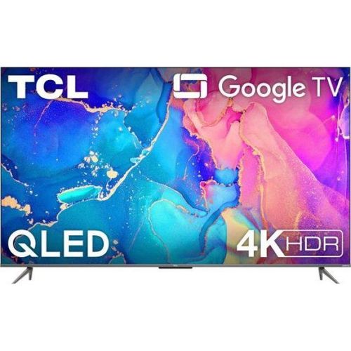 TCL 55C631 55" (139 cm) QLED TV, 4K Ultra HD, Android TV, Google TV, Smart-TV