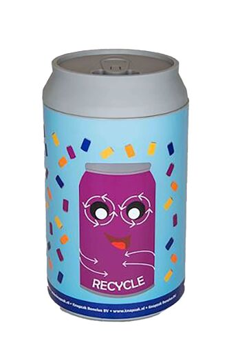 CANETTE GEANTE LUDIQUE DE COLLECTE DES CANETTES EN ALUMINIUM