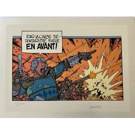 Serigraphie Incal Signée Moebius Et Jodorovsky