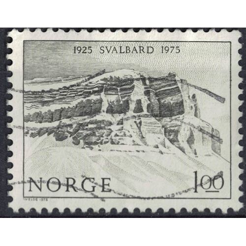 Norvège 1975 Oblitéré Used Archipel De Svalbard Su