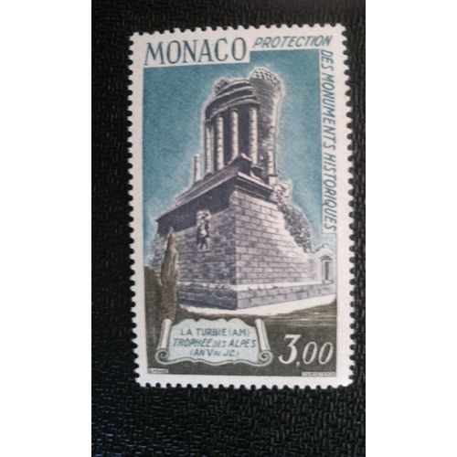 Timbre Monaco ( Yt 854 ) 1971 Monument De La Victoire Romaine, La Turbie
