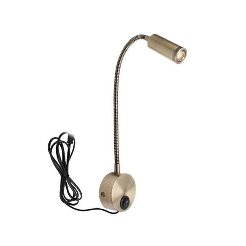 Lampe De Lecture Murale Lampe Murale Tuyau Lampe De Chevet Interrupteur De Contrôle Lampe Murale De Style Minimaliste (Gol