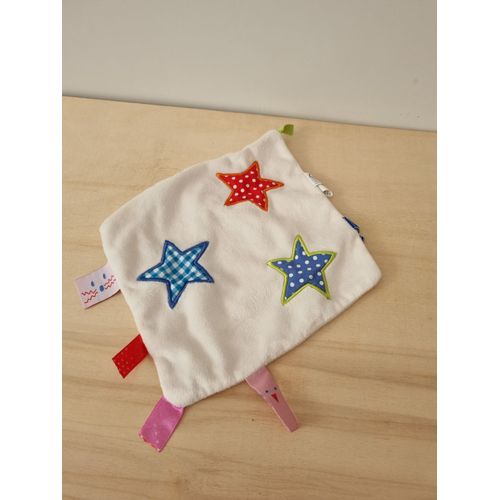 Doudou Blanc Étoiles Hema