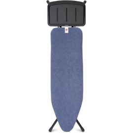 BRABANTIA - RFGS - Table a repasser - Taille B - 124 x 38 cm - Denim blue