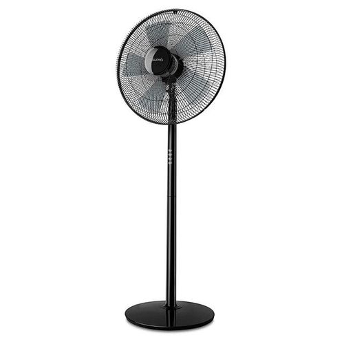 Ventilateur sur pied ARTÉMIS - 60W - 40cm - 5 pales ABS - noir