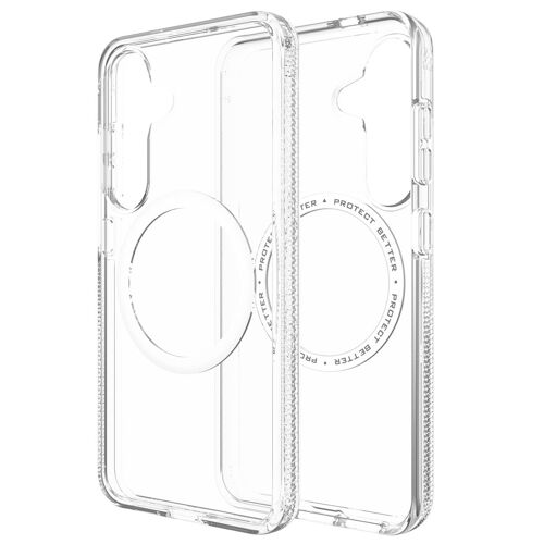 Zagg Coque Crystal Palace Snap Magsafe Samsung Galaxy S25 Transparent