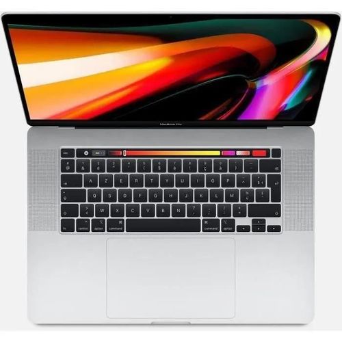 APPLE MacBook Pro Touch Bar 16'' 2019 i7 - 2,6 Ghz - 8 Go RAM - 512 Go SSD - Argent - Reconditionné - Excellent état