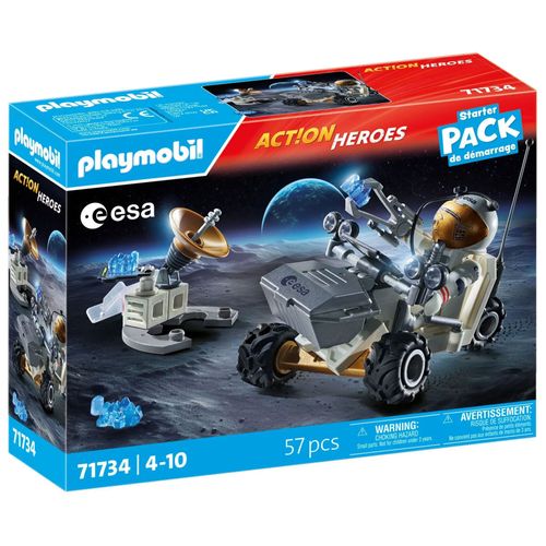 Playmobil Action Heroes 71734 - Mission D'analyse De Roches Et Astronaute - Starter Pack