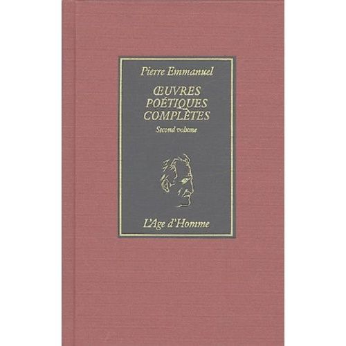 Oeuvres Poétiques Complètes - Tome 2, 1970-1984