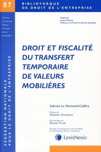 Droit Et Fiscalité Du Transfert Temporaire De Valeurs Mobilières