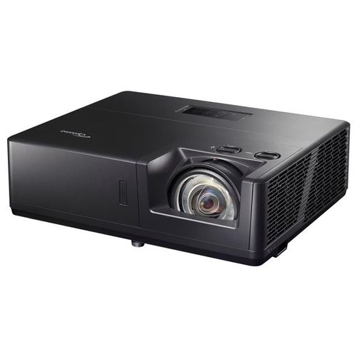 Optoma ZU607TST - Projecteur DLP - laser - 3D - 6000 lumens - WUXGA (1920 x 1200) - 16:10 - objectif fixe à focale courte - LAN - noir