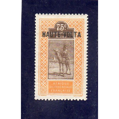 Timbre-Poste De Haute-Volta (Targui)