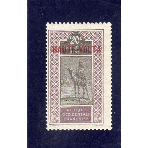 Timbre-Poste De Haute-Volta (Targui)