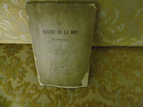 Le Regime De La Dot En Normandie