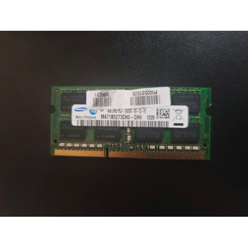 Samsung - DDR3 - module - 4 Go - SO DIMM - 1600 MHz / PC3L-10600S - 1.5 V - non ECC