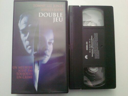 Cassette Vidéo Vhs - Double Jeu - Tommy Lee Jones