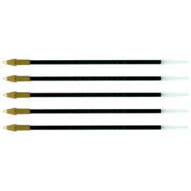 Bic Lot De 5 Recharges Pour Stylo Bille Cristal Pointe Moyenne 1 Mm Bleu