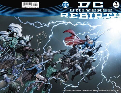 Comics Vo Dc Universe Rebirth 1 Dynamic Forces Variant Signé Van Sciver