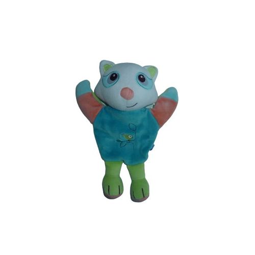 Doudou Marionnette Chat Sucre D'orge