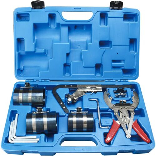 Subzonal-12pc Bande De Serrage Pour Segment Et Piston, Ø53-175 Mm Compresseur, Pince À Segment, Nettoyage Pour Moto, Voiture, Tracteur, Réparation Des Moteurs