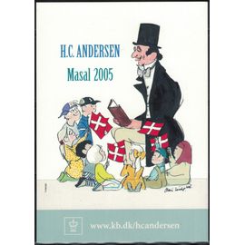 Danemark Carte Postale Postcard H.C. Andersen Masal 2005 Livre Enfants Immigrants Su