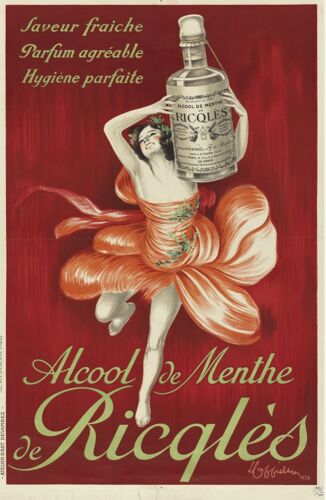 Affiche Ricqles Menthe