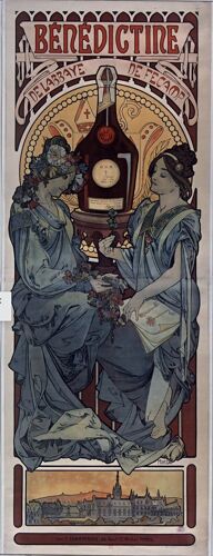 Affiche Fecamp Benedictine