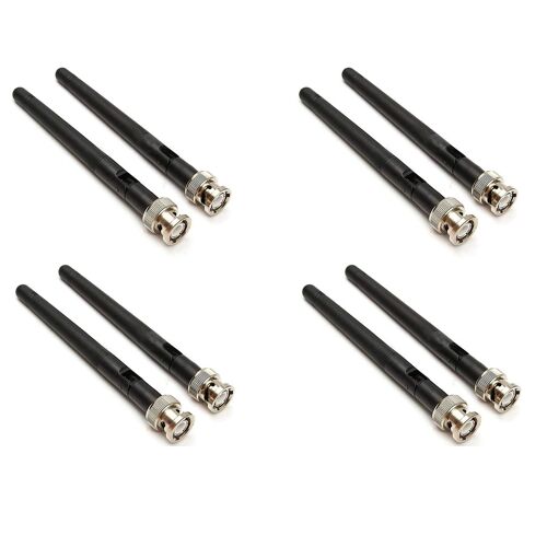 8x Antennes UHF avec Connecteur BNC pour Récepteur EW100 EW300 EW500 G3 Series Microphone Sans