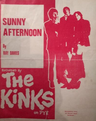 Sunny Afternoon - Partition De Ray Davies Et Les Kinks