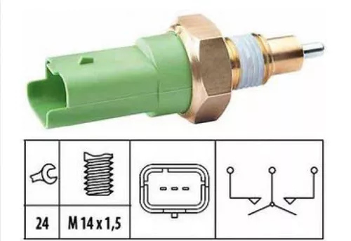 Contacteur De Marche Arrière Premium À 3 Broches - Renault Kadjar 1.2 Tce À Part. 06/2015