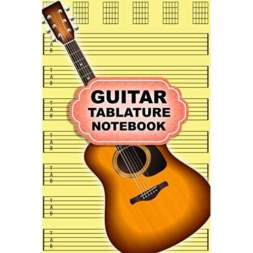 Guitar Tablature Notebook: 200 Pages