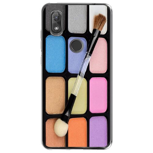 Coque Souple Pour Wiko View 2 Avec Impression Motifs Palette De Maquillage