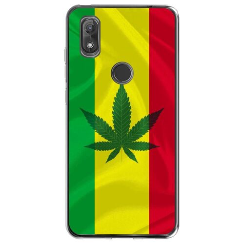 Coque Souple Pour Wiko View 2 Avec Impression Motifs Rasta