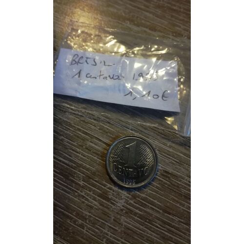 1 Centavos Bresil 1995 En L Etat Sur Les Photos