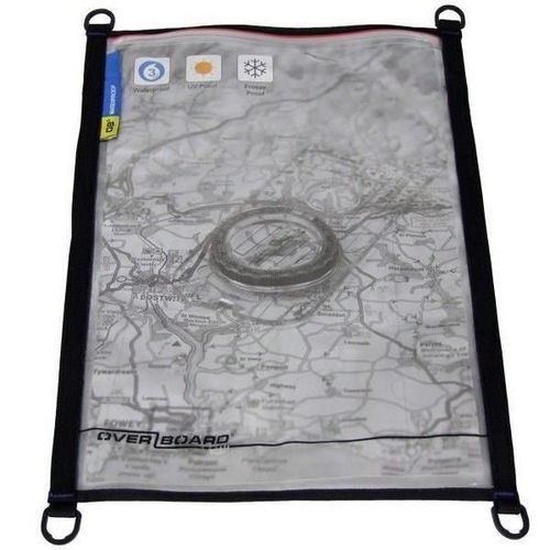 Overboard Porte Documents Étanche - Taille L - Noir