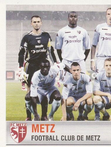 N°521 - Stickers Image Panini Foot 2007 - Demi Equipe - Metz
