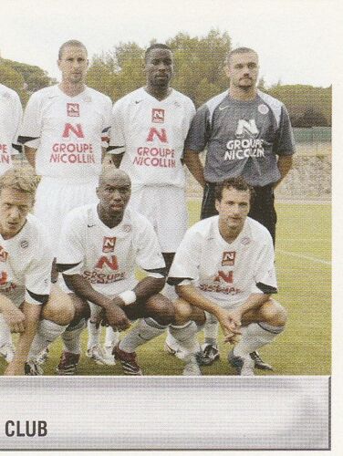 N°525 - Stickers Image Panini Foot 2007 - Demi Equipe - Montpellier