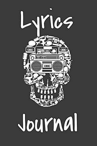 Lyrics Journal: Blank College Ruled Pages