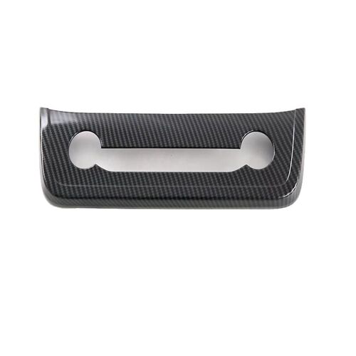 Voiture En Fibre De Carbone Console Centrale Intérieure Air Conditionné A / C Boutons D'interrupteur Bouton Couvercle Garniture Pour Focu