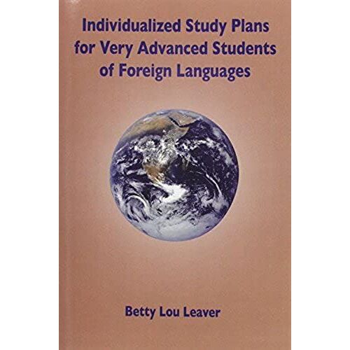 Individualized Study Plans For Very Advanced Students Of Foreign Languages