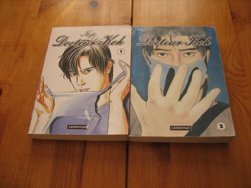 Lot Docteur Koh 1+2 Complet Casterman Manga