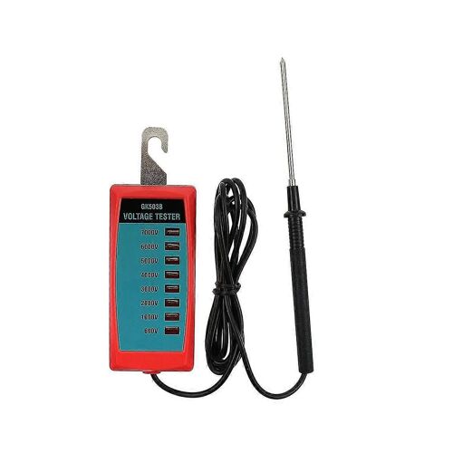 Testeur de tension de clôture électrique GK503B 600V à 700V Contrôleur de clôture Pas de testeur de tension de batterie avec L