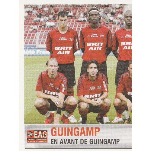 N°509 - Stickers Image Panini Foot 2007 - Demi Equipe - Guingamp